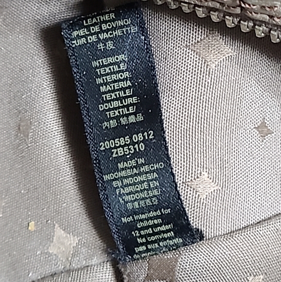 FOSSIL Maddox Leather Satchel Handbag Women's Multi Pockets Purse - Picture 13 of 16